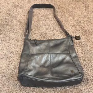 The Sak gray leather Handbag